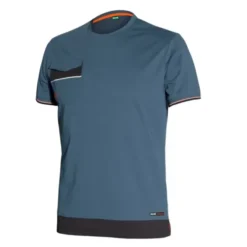 Fuori tutto - T-Shirt da lavoro 100% Cotone Stretch Issa Line Boom 8810B Taglia M Colore Avio