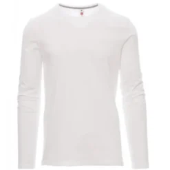 Fuori Tutto - T-shirt Girocollo a Manica Lunga in Cotone Pineta - Payper AY 7500 grigio smoke taglia M