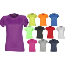 Fuori tutto - T-shirt Runner Donna Tecnica Sportiva con Manica Raglan - Payper RUNNER LADY Taglia L Colore Grigio