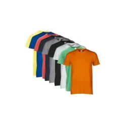Fuori tutto - T-shirt Sunrise Donna Girocollo a Manica Corta in Cotone - Payper SUNRISE LADY Taglia XS Colore Azzurro