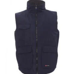 Fuori tutto -Gilet da Lavoro Multitasche con Interno Imbottito Wanted - Payper AY 7140 taglia L blu navy/blu royal