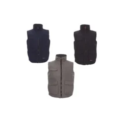 Fuori tutto -Gilet da Lavoro Multitasche con Interno Imbottito Wanted - Payper AY 7140 taglia L blu navy/blu royal