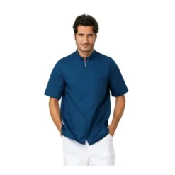 Fuori-tutto - Casacca uomo in cotone Nolan Dr.Blue Siggi - 04CS1343/00-0761 Taglia 46 Colore Blu