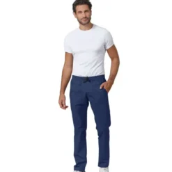 Fuori-tutto - Pantaloni unisex multitasche e vita elasticizzata Cruz Dr.Blue Siggi - 04PA1393/00-0757 taglia XL colore grigio