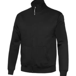 Fuori tutto - Felpa da lavoro zip lunga ISSA LINE - 04822 Pelmo taglia 2XL colore Nero
