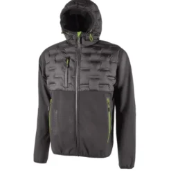 Fuori tutto - Giacca da Lavoro Softshell Stretch Elasticizzata U-Power Spock FU213DB colore deep blue taglia S