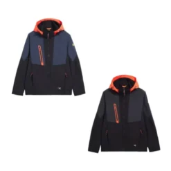 Fuori Tutto - Giacca da Lavoro Stretch Softshell Diadora Hybrid 702.179823 nero taglia S
