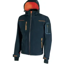 Fuori tutto - Giacca da Lavoro Softshell Stretch Elasticizzata U-Power Space FU187BC Taglia M Colore Black Carbon