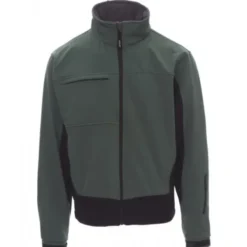 Fuori tutto - Giacca Softshell Multitasche Ergonomica Bicolore Storm - Payper AY 7237 taglia L grigio/nero
