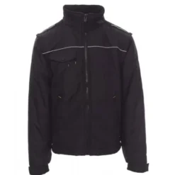 Fuori tutto-Giubbino da lavoro Multitasche con Maniche Staccabili e cursore in Metallo Orion 2.0 - Payper AY 7252 taglia XL navy