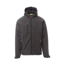 Fuori Tutto - Giubbotto da Lavoro Softshell Stretch Multitasche Payper Gale Pad AY 7224 smoke/nero taglia M