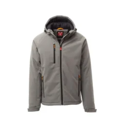 Fuori Tutto - Giubbotto da Lavoro Softshell Stretch Multitasche Payper Gale Pad AY 7224 smoke/nero taglia M
