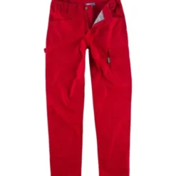 Fuori tutto - Pantaloni da lavoro Workteam Elasticizzati B4030 taglia 3xl colore rosso