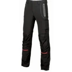 Fuori tutto - Pantaloni da Lavoro Softshell Stretch Elasticizzati Multitasche U-Power Pit SY008BC black carbon taglia 50