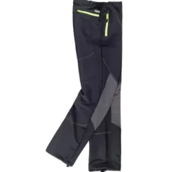 Fuori tutto - Pantaloni Workshell elasticizzati con tessuto Rip Stop - Workteam taglia 2xl colore marrone nero