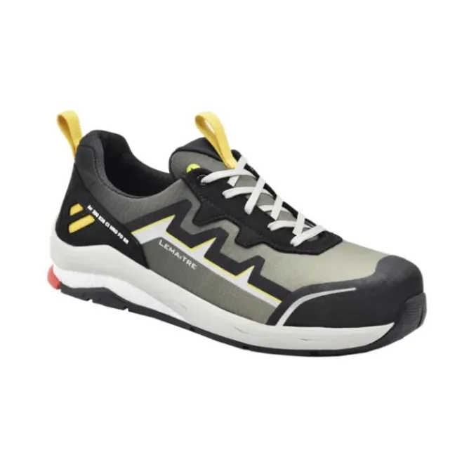 Fuori tutto - Scarpe Antinfortunistiche Lemaitre Air 200 S3S ESD A200S3SBM Basse Numero 50 Colore Nero Grigio