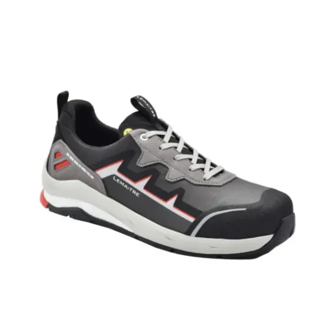 Fuori tutto - Scarpe Antinfortunistiche Lemaitre Air 200 S3S ESD A200S3SBM Basse Numero 50 Colore Nero Grigio