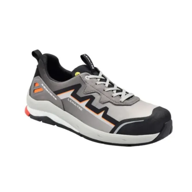 Fuori tutto - Scarpe Antinfortunistiche Lemaitre Air 200 S3S ESD A200S3SBM Basse Numero 50 Colore Nero Grigio