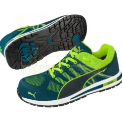 Fuori tutto - Scarpe antinfortunistiche Puma ELEVATE KNIT GREEN LOW S1P HRO ESD SRC 643170 numero 39