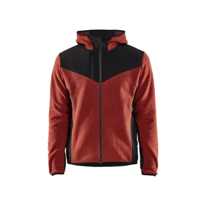 Giacca da Lavoro Blaklader in maglia con Softshell Stretch con capuccio 594025363799L