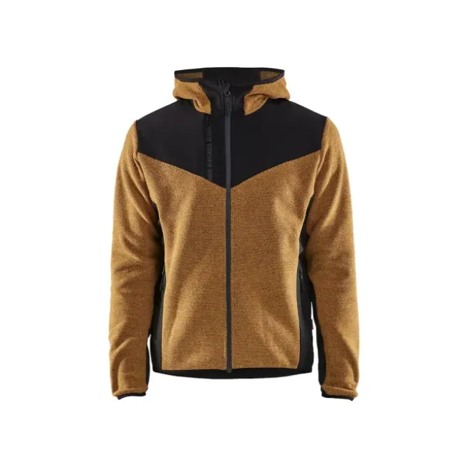 Giacca da Lavoro Blaklader in maglia con Softshell Stretch con capuccio 594025363799L