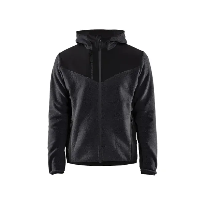 Giacca da Lavoro Blaklader in maglia con Softshell Stretch con capuccio 594025363799L