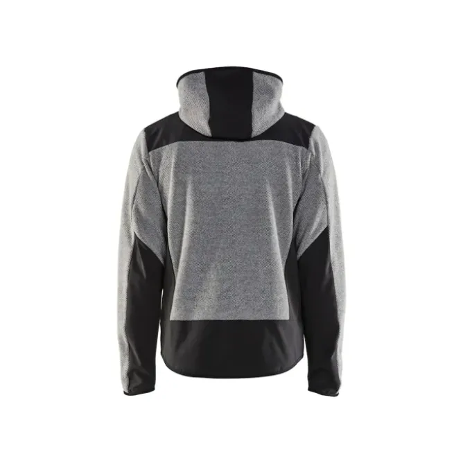 Giacca da Lavoro Blaklader in maglia con Softshell Stretch con capuccio 594025363799L