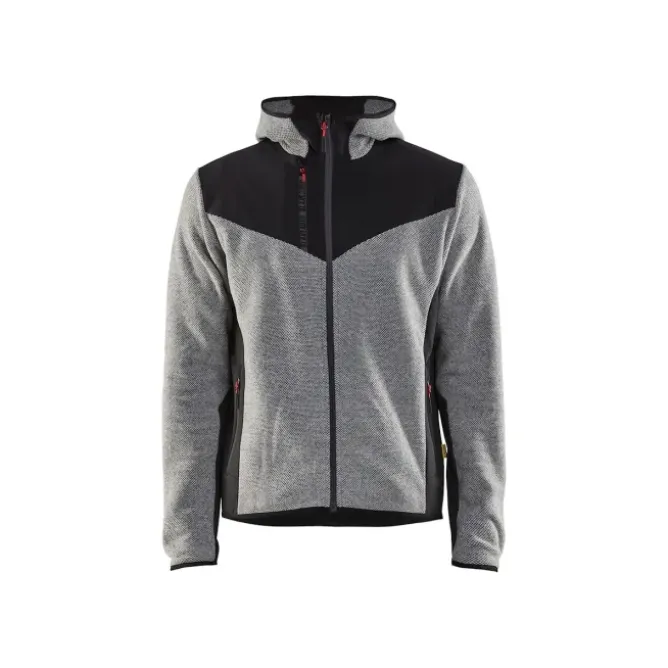 Giacca da Lavoro Blaklader in maglia con Softshell Stretch con capuccio 594025363799L