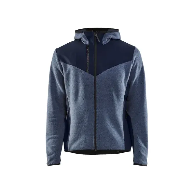 Giacca da Lavoro Blaklader in maglia con Softshell Stretch con capuccio 594025363799L