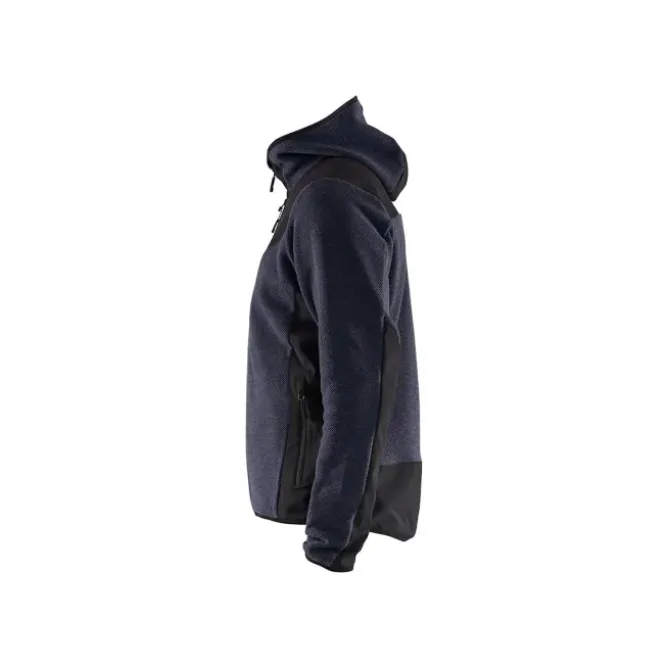 Giacca da Lavoro Blaklader in maglia con Softshell Stretch con capuccio 594025363799L