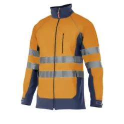 Giacca bicolore da Lavoro Alta Visibilità Softshell Stretch Multitasche Velilla 306001