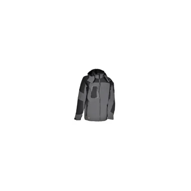 Giacca con Cappuccio da Lavoro Softshell Stretch Elasticizzata Cofra Sweden
