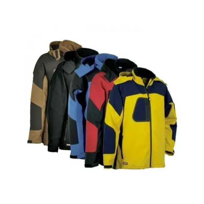 Giacca con Cappuccio da Lavoro Softshell Stretch Elasticizzata Cofra Sweden