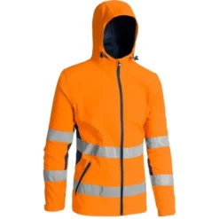 Giacca da Lavoro Alta Visibilità Stretch Softshell Sottozero Ecolight 2490