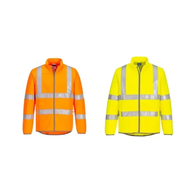 Giacca da Lavoro Alta Visibilità Multitasche Antivento Impermeabile Softshell Portwest EC24