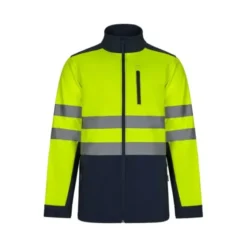 Giacca da Lavoro Alta Visibilità Multitasche Softshell Stretch Velilla 306006