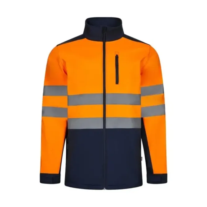 Giacca da Lavoro Alta Visibilità Multitasche Softshell Stretch Velilla 306006