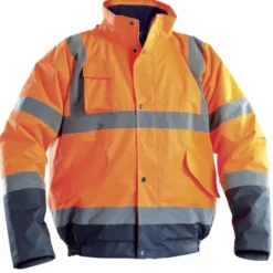 Giacca da Lavoro Bomber Highway 300D Alta visibilità Multitasche Invernale P&P Loyal GGXV5 413