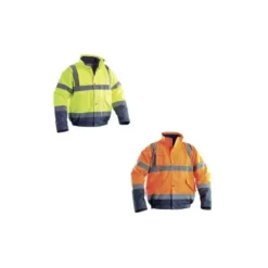 Giacca da Lavoro Bomber Highway 300D Alta visibilità Multitasche Invernale P&P Loyal GGXV5 413