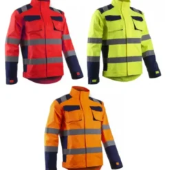Giacca da Lavoro Coverguard Alta Visibilità Multitasche Hibana 5HBJ130