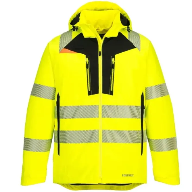 Giacca da Lavoro DX4 Invernale Elasticizzata ad Alta Visibilità Portwest DX461