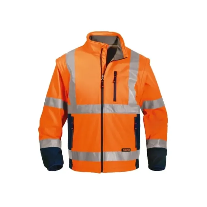 Giacca Da Lavoro 2 in 1 Kapriol 137821 Alta Visibilità Softshell