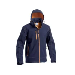 Giacca da Lavoro Multitasche Softshell Impermeabile con Capuccio Harbour P&P Loyal GGXEZ 418