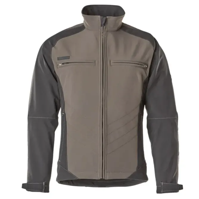 Giacca da Lavoro Softshell Multitasche Antivento Impermeabile Zip Intera Dresden Mascot 12002-149