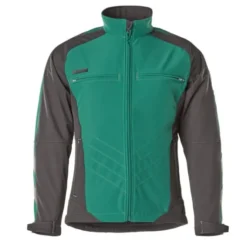 Giacca da Lavoro Softshell Multitasche Antivento Impermeabile Zip Intera Dresden Mascot 12002-149
