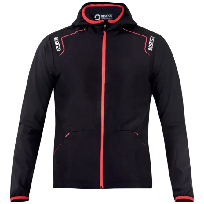 Giacca da lavoro Sparco WILSON in tessuto antivento water-repellent - Nero
