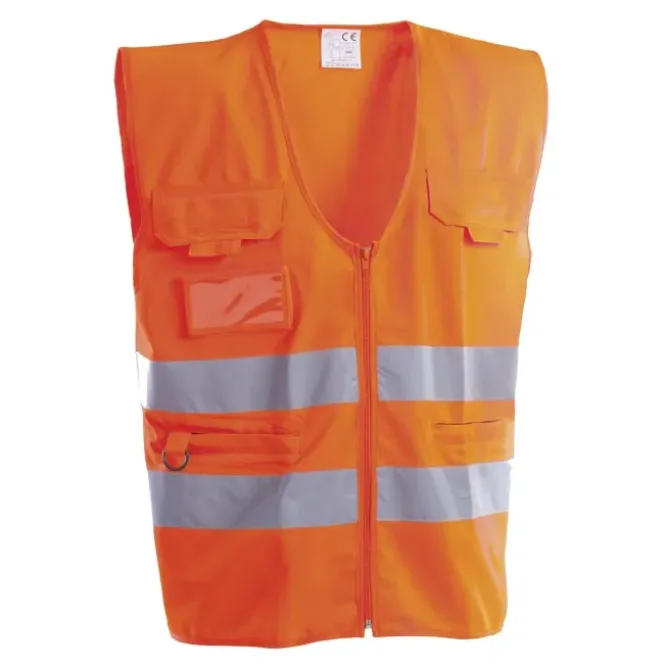 Gilet da Lavoro Alta visibilità Multitasche P&P Loyal AVC36 306