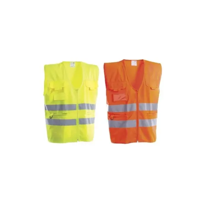 Gilet da Lavoro Alta visibilità Multitasche P&P Loyal AVC36 306