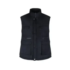 Gilet da lavoro Multitasche imbottito in poliestere 100% Invernale