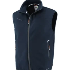 Gilet da Lavoro Neri Jackson imbottito con interno in micropile 422091